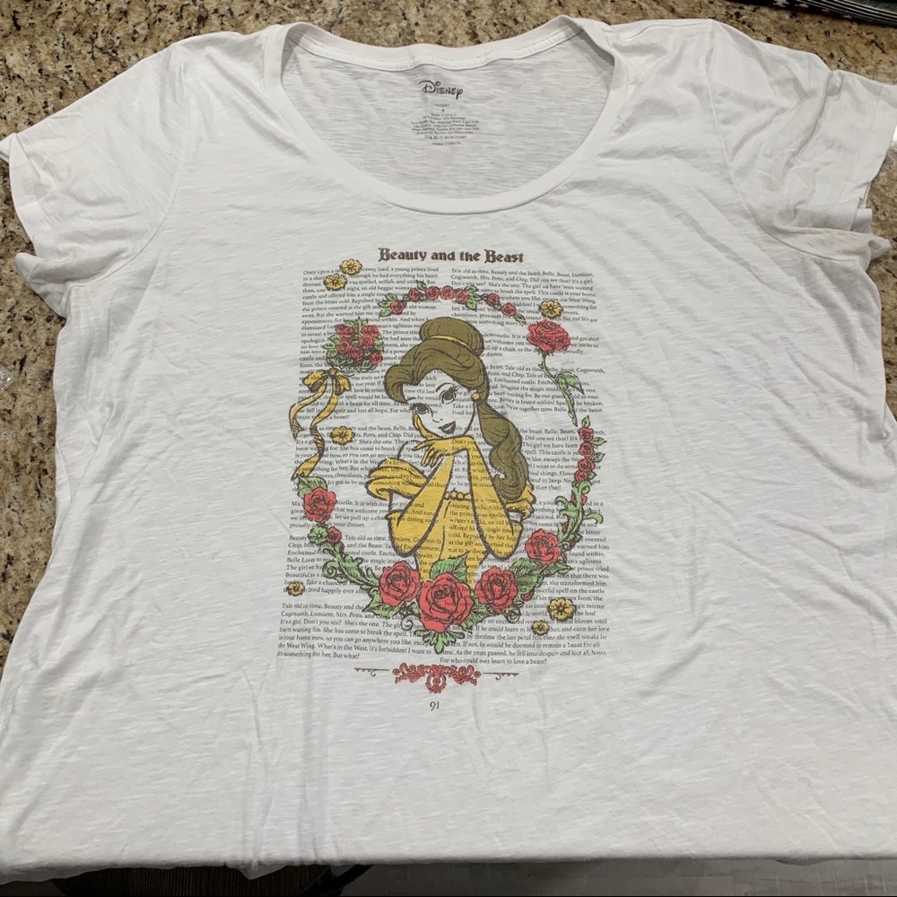 Disney Belle Shirt, Torrid Size 4